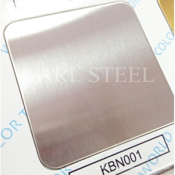 Hoja de color de acero inoxidable 410 de alta calidad para materiales de decoración